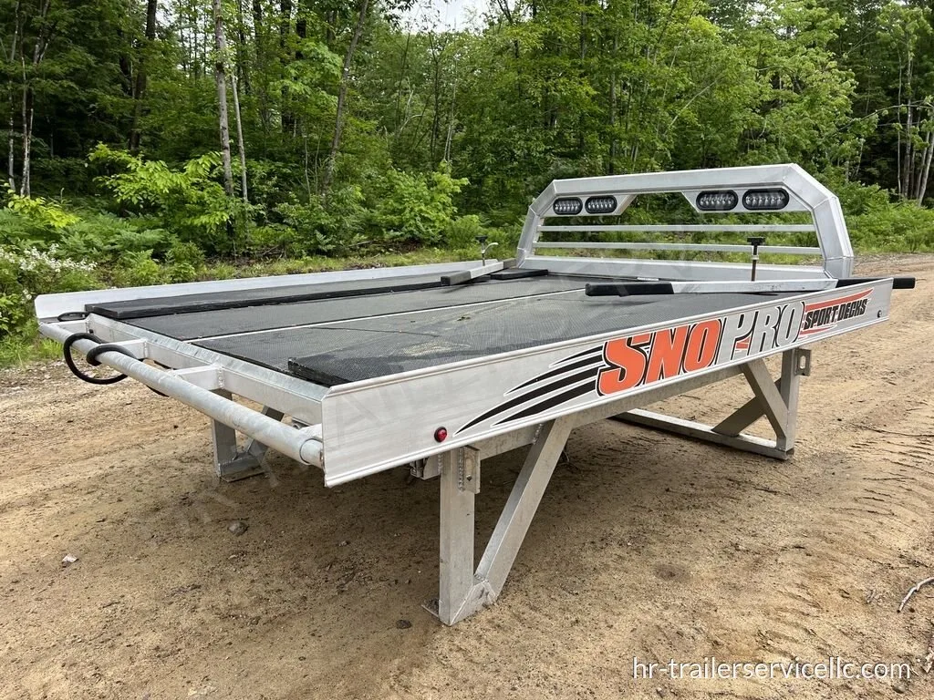 Sno Pro 7ft Aluminum Sled Deck w/Sliding Sides & Telescoping — photo 2