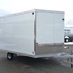 2024 Mission Trailers 101×12 Aluminum 2-Place Crossover 3.0 w/Side x Side PKG & Rear Canopy
