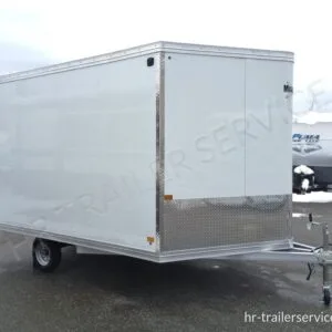 2024 Mission Trailers 101×12 Aluminum 2-Place Crossover 3.0 w/Side x Side PKG & Rear Canopy