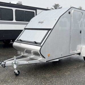 2024 Mission Trailers 60×12 Aluminum Single Place Crossover w/Galvanized Package & Rear Canopy